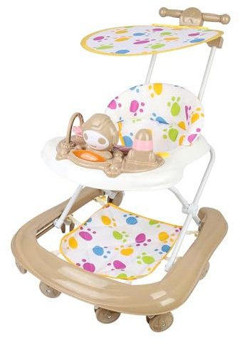 Gioco per imparare a camminare, giocattolo per bambini, con musica e tavola da gioco rimovibile (ET580385_kaki)