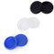 3 Pairs Tapas Joystick Para PlayStation 4 PS4 Mando (Negro/Azul/Blanco)