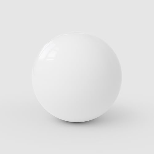 Play Juggling - Pallina da Giocoleria per GIOCOLIERE Modello Contact Stage Ball - Colori UV (100mm (200gr) - Bianco