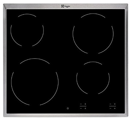 Electrolux Rex - Piano Cottura Elettrico KT 6400 X Finitura Vetroceramica Nero da 60cm