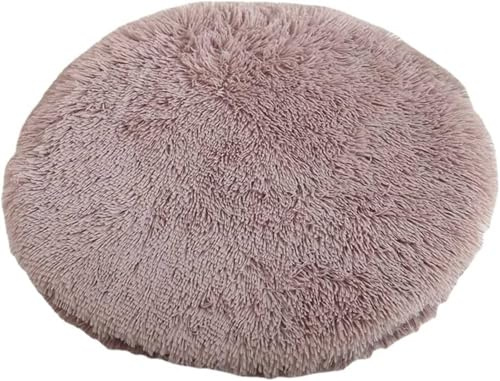 RICHRAIN Katzenkissen Rund,PlüSchkissen Katzen Hunde, Rund, Warme Matte | Größe S: 40 cm