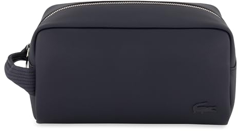 Lacoste Herren Kulturtasche Toilet KIT, Reisetasche,Kulturbeutel,Marineblau (021),Einheitsgröße (One Size)