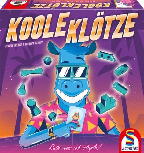 Schmidt Spiele 49414 Koole Klötze, Familienspiel, Party und Actionspiel