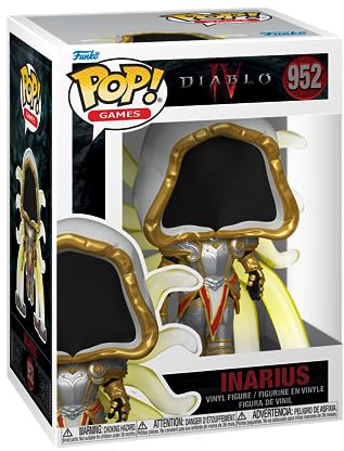Funko Pop! Games: Diablo 4- Inarius - Figurine en Vinyle à Collectionner - Idée de Cadeau - Produits Officiels - Jouets pour Les Enfants et Adultes - Video Games Fans