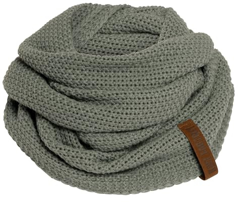KNIT FACTORY - Coco Loop Schal - Gestrickter Schlauchschal - Für Damen und Herren - Herbst & Winter Essentials - Zeitloses Mode-Accessoire - Strickschal mit Wolle - Hochwertige Qualität