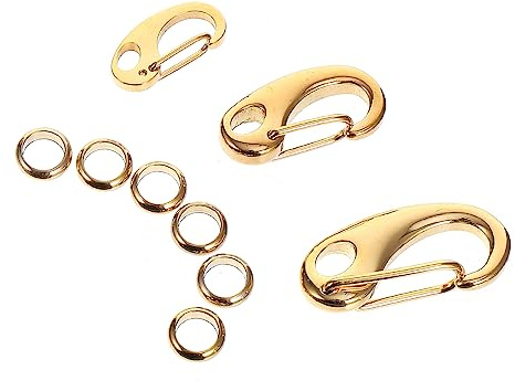 FRCOLOR 3stücke Edelstahl Haken Für Haustiergeschirr-clip Hundegeschirr-clip Und Katzengeschirr-clip Mit Glatter Oberfläche Robust Und Langlebig Passt Für Hunde Und Katzenhalsbänder