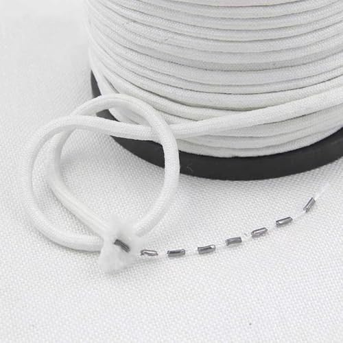 300g Plomb Rideau, 10m Fil de Plomb pour Rideaux, Fil de Plomb pour Rideau, Fil de Plomb pour Rideaux 10m, Ruban de Plomb pour Rideaux, Plomb pour Rideaux Utilisé pour augmenter le drapé des rideaux