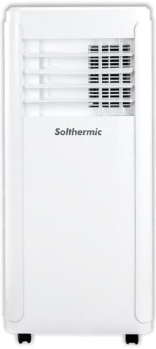 SOLTHERMIC PC35 AIRE ACONDICIONADO PORTATIL / 3095 FRIGORIAS / 12500 BTU/PARA GRANDES SUPERFICIES/GAS ECO-FRIENDLY R290 / ANTIHONGOS/PANEL LED/BAJO CONSUMO/ALTA GAMA