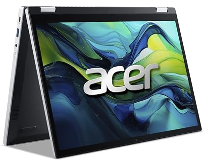 Acer Aspire Go Spin 14, AGSP14-31PT, Convertibles, 14 pollici, Intel Core 3, 16 GB RAM, SSD da 512 GB, Intel UHD Graphics
