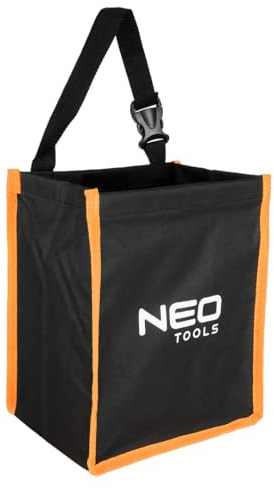 NEO TOOLS Kofferraumtasche, Kofferraum, Organizer, Auto Kofferraum | Autotasche, Box Praktisch Faltbar, Schwarz, 260 x 160 x 260 mm, Klettverschluss