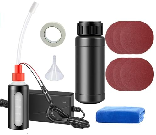Ctopkatuo Scheinwerfer Aufbereitung Set, Scheinwerfer Politur, Scheinwerfer Versiegelung, Scheinwerfer Bedampfen Set, Scheinwerfer Reparatur Set