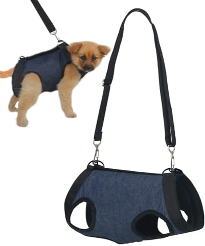 Imbracatura di supporto mobilità per animali domestici - di assistenza al | cane sicuro gli feriti | Imbracatura per trasporto regolabile leggero, di sollevamento tensione cani più