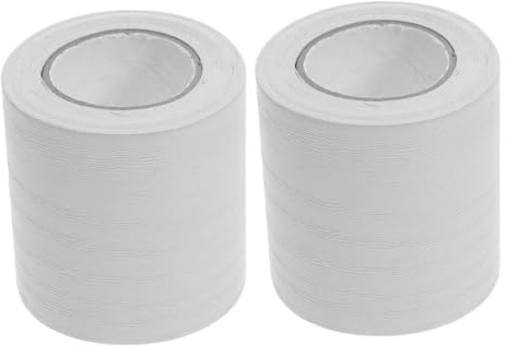 Generico 2 Pezzi di Battiscopa Autoadesivo in PVC Flessibile 12 CM X 5 M Modanatura Decorativa per Pareti Soffitti e Pavimenti Adesivo Staccabile per Interni ed Esterni per Camere