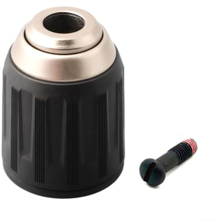 1/2 Inch Keyless Drill Chuck Metal Fits Makita-DHP484 DDF484 DDF446 DDF482 BHP452 BDF453 Replacement Part for 766008-1 763193-1 Black