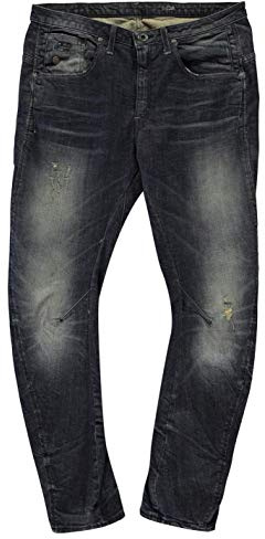 G-STAR Raw, ARC 3D Tapered, Damen Jeans Hose Stretchdenim Darkblue Vintage W 24 L 32