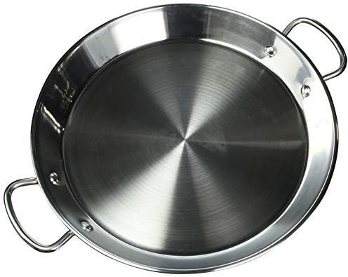 Guison-Padella Per la Paëlla Valenciana Inox Vitro Guison 32 Cm