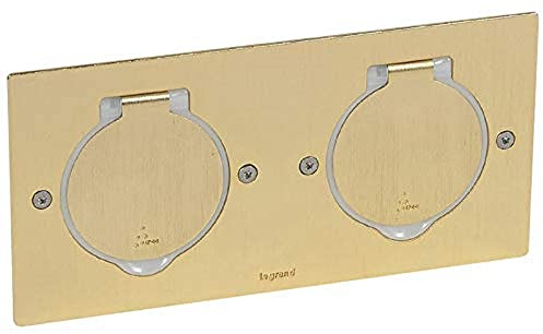Legrand scatole da terra - Cassetta a pavimento 2 moduli+2 moduli ip44 bronzo
