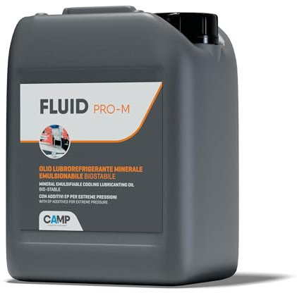 CAMP Olio lubrorefrigerante Minerale emulsionabile, biostabile con additivi EP per Estreme pressioni