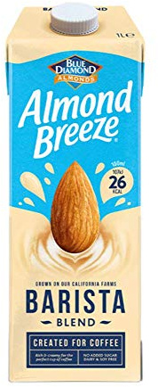 Blue Diamond Almond Breeze Barista Boisson mélangée