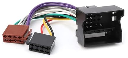 sound-way - Adaptador de Radio ISO para Coche Conector arnés Cable de estéreo Compatible con Citroën Peugeot