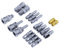 Lot de 18 raccords pour compresseur d'air - Raccord rapide - Raccords pneumatiques - Coupleur de tuyau d'air à connexion rapide