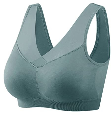 CXKOLD Reggiseno Push up Senza Spalline Reggiseno Sportivo Donna Sostegno Forte Reggiseno con Bretelle Trasparenti Invisibile in Silicone Reggiseno Spalline Trasparenti
