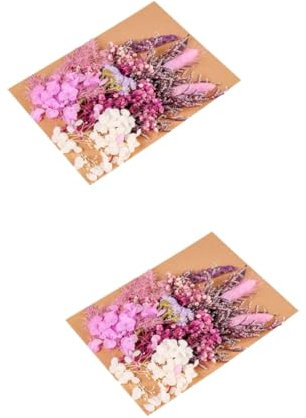 STOBAZA 2stücke Trockenblumen Für Handarbeiten Natürliche Getrocknete Blumen Für Kerzenherstellung Epoxidharz Scrapbooking Und Kreative Deko-projekte Langlebig Und Farbecht