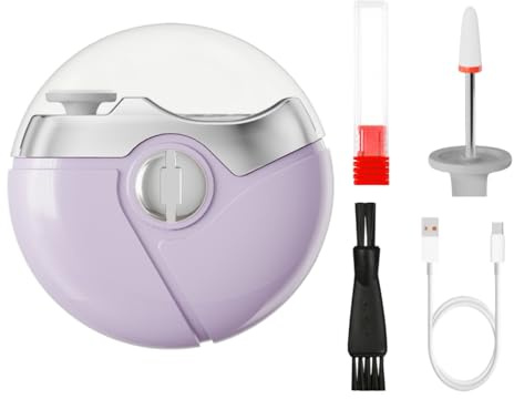 Tagliaunghie elettrico automatico, tagliaunghie e lucidatore automatico, multifunzione, lucidatore per unghie, tagliaunghie, taglierina, cura per donne e uomini