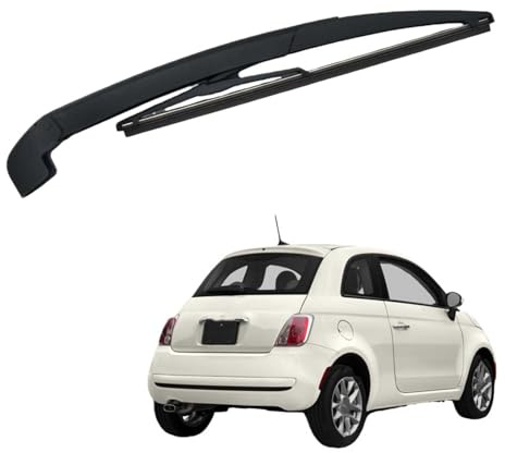 Rear Windshield Wiper Blade for Fiat 500 2007-2011, Rear Window Windshield Windscreen Wiper Blade Set Accessories