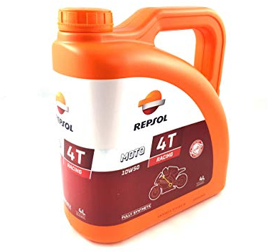 Repsol, Moto Racing 4T, olio per motore, 10W50, 4 l