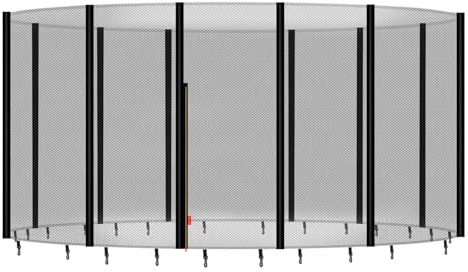 Baunsal® Trampolin Sicherheitsnetz Ø 183 185 244 250 275 277 300 305 335 337 366 370 396 400 427 430 457 460 487 490 (JS+EXD) Ersatzteile Netz Schutznetz Ersatznetz Gartentrampolin Outdoor