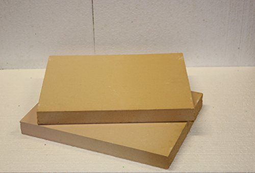 Plaques réfractaires, chamotte pour four, haute qualité, 400 x 300 x 30 mm