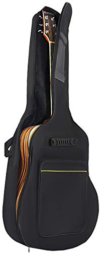 ISO TRADE Durable High Cover Gitarrenkoffer Schutz Wasserdicht Schwarz 7880