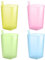 Healifty Gobelets anti-fuite avec pailles de couleurs assorties - en plastique - pour tout-petits et enfants