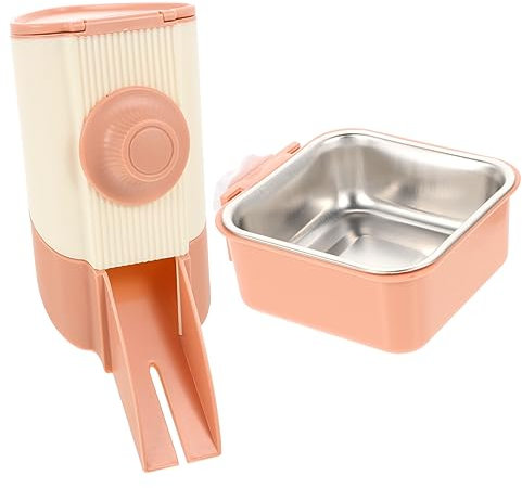 ORFOFE Hamster Feeder Automatic Pet Feeder Rabbit Hanging for Small Pets Energy-saving Easy to Refill and Keep Clean