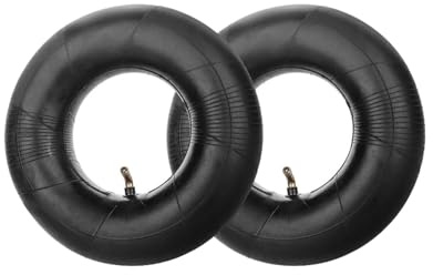 WinHub 4.10/3.50-4 Inner Tubes 10 Inch (2 Pack) with TR87 Bent Valve Stem | Heavy Duty Replacement Tire Tubes for Sack Barrow, Garden Trolley, Mobility Scooter, Go Kart, Hand Truck & More
