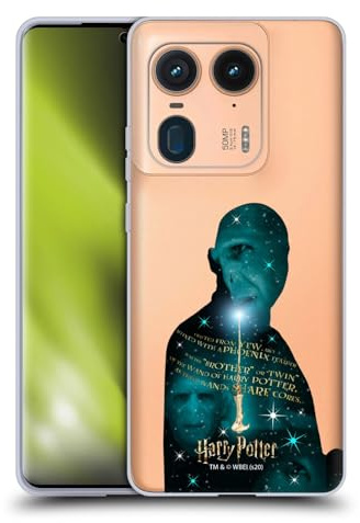 Head Case Designs Officially Licensed Harry Potter Voldemort Yew Wand Deathly Hallows XXXVIII Soft Gel Case Compatible With Motorola Edge 50 Ultra/X50 Ultra