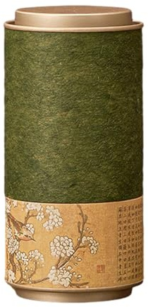 Traditionelle chinesische Kultur, kompakte Tee-Aufbewahrungsdose, elegante Teebox, Versiegelung, Tee-Aufbewahrungsbox, Papier für losen Tee