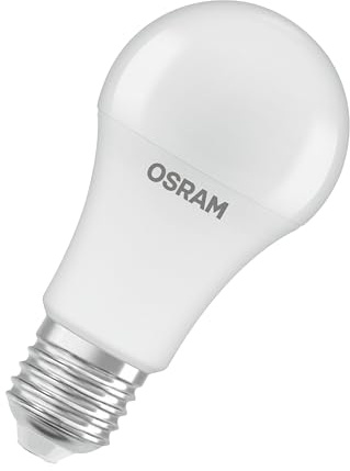 OSRAM Lampada LED Star A60 Motion Sensor 8,8W 840, bianco freddo 4000K, E27, 806 lm, portata 3m, sensore di luce diurna
