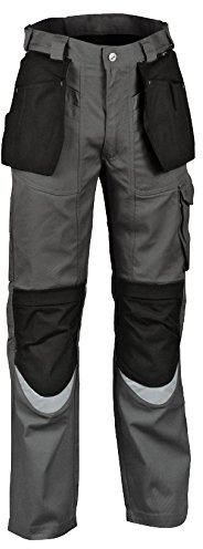 Cofra V064-0-04.Z44 Carpenter Pantalon, Anthracite/Noir, 44