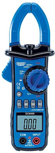 Draper 41864 Digital Clamp Meter (Auto and Manual-Ranging)