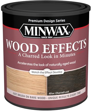 Minwax 404140000 Wood Effects, Charred Black
