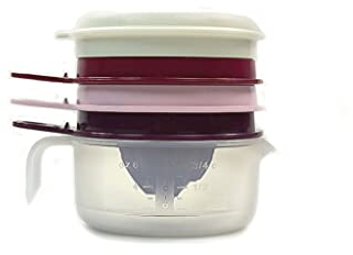 TUPPERWARE Backen Küchenperle Zitronenpresse lila Eitrenner Küchenhelfer