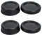 Camera Body Cap & Rear Lens Cover for Nikon D90 D80 D850 D800 D780 D750 D7500 D7200 D7000 D5600 D5200 D3500 D3300 kit Nikon AF/AF-S/AF-P Lens.(2 Pack)