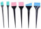 Brocha Tinte Pelo, 6 unids silicona cepillo de tinte para el cabello herramienta de tinte para el cabello color peine herramienta uso en el hogar DIY teñido