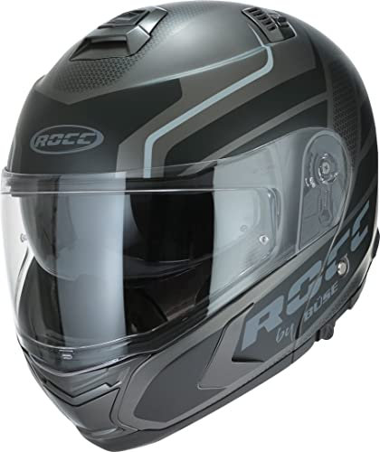 ROCC 981 Klapphelm (Black Matt/Grey,XL (61/62))