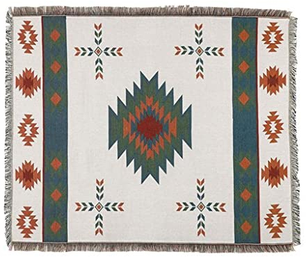 Gobelin mit Karoquaste, gewebter Wandteppich, Vintage-Stuhlabdeckung, Sofa, Dekoration, Schlafzimmer, Teppich, exotische Überwurfdecke, Gebetsmatte für den Außenbereich (A 160 x 220 cm)
