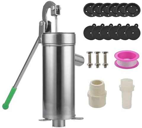 Pompa a mano per pozzo, pompa a mano pozzo,Pompa manuale per pozzi industriali - Pompa a mano per pozzo profondo per acqua di pozzo, pompa per acque sotterranee per casa, giardino e cortile