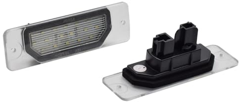 Yoegerery 2 PZ LED Licenza Numero Targa Luce Per Nissan Cefiro Fuga Maxima 12V 6500K Luce targa per Infiniti Q45 I30 I35 FX35 FX45