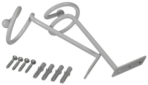 Liedeco Drapierhaken für Gardinen, 2 STK weiß